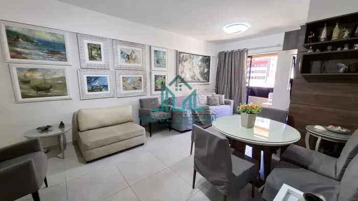 Apartamento 3 Quartos, Nascente, 83m², Closet, e Varanda, 2 Vagas à venda na Ponta Verde -