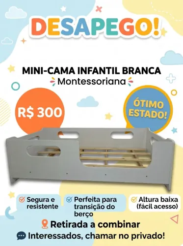 Cama Infantil Montessoreana