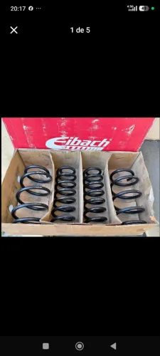 Molas esportivas Eibach do Jetta mk7