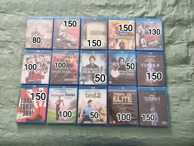 Outros FILMES EM BLURAY LACRADOS