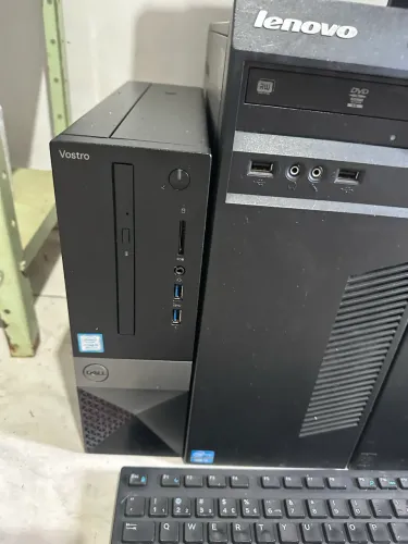 Computador dell i5 oitava geração 16gb ram loja física para escritório ssd 256