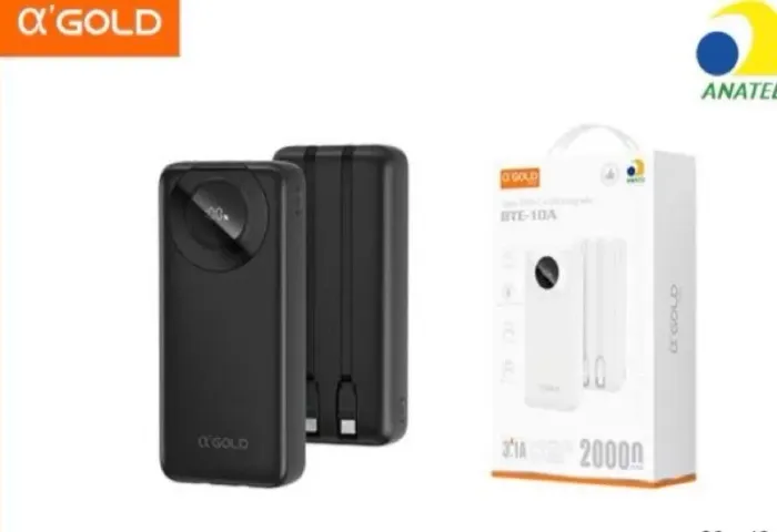 Carregador portátil 20000mAh