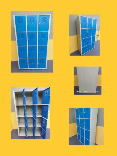 Armário aço 12 portas reforçado