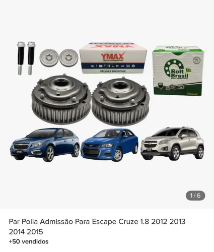 Par Polia Admissão e Escape