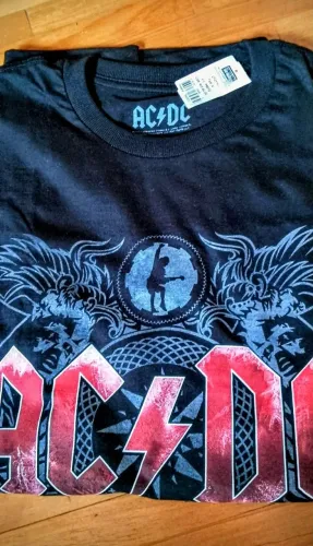Camiseta AC?DC consulado do Rock nova, Tam G!!!