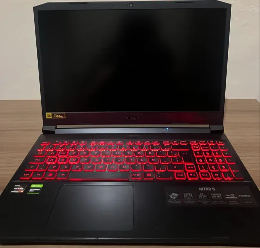 Acer Nitro 5 Gamer | Ryzen 5 5600H | GTX 1650 4GB | SSD 500GB | Full HD 144Hz