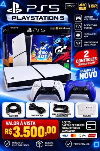 PS5 novo