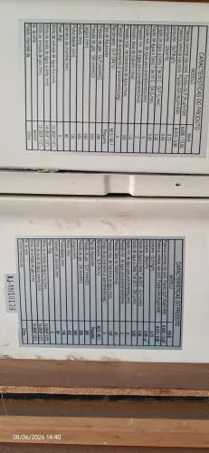 2 aquecedores a gás com defeito