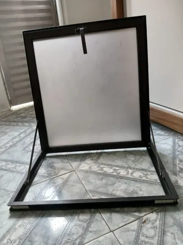 Basculante para banheiro vidro jatiado  60 x 60