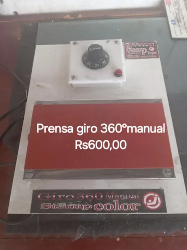Prensa giro manual 360º 