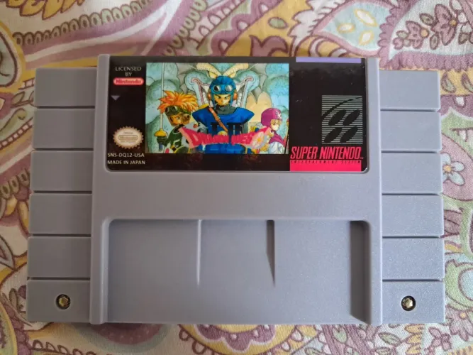Cartucho Dragon Quest I e II port Br 