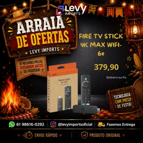 Fire Tv Stick 4K Max Wifi 6e