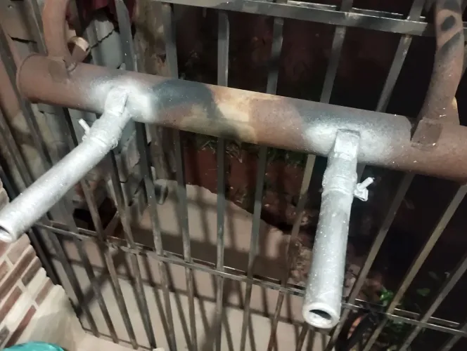 Cano descarga silencioso Fusca Brasília RS 100