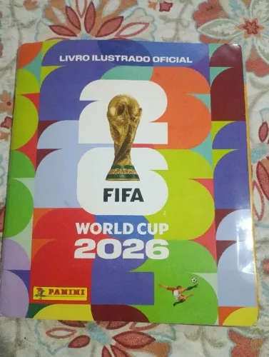 Revista da copa do mundo de 2026, bom estado faltando somente duas cartas da última página