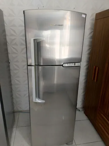 Geladeira Brastemp inox