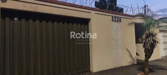 Casa para alugar, 3 quartos, Segismundo Pereira - Uberlândia/MG - Rotina Imobiliária