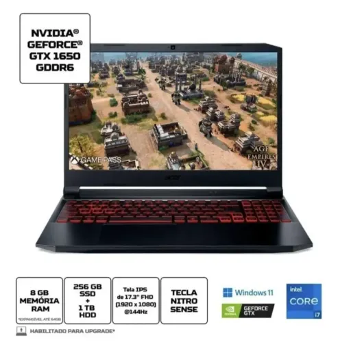 Notebook Acer Nitro 17