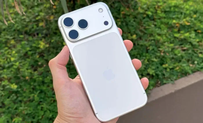 iPhone 17 pro Max silver impecável