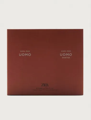 Perfume Zara UOMO EDT + UOMO WINTER EDP 2 X 90 ML