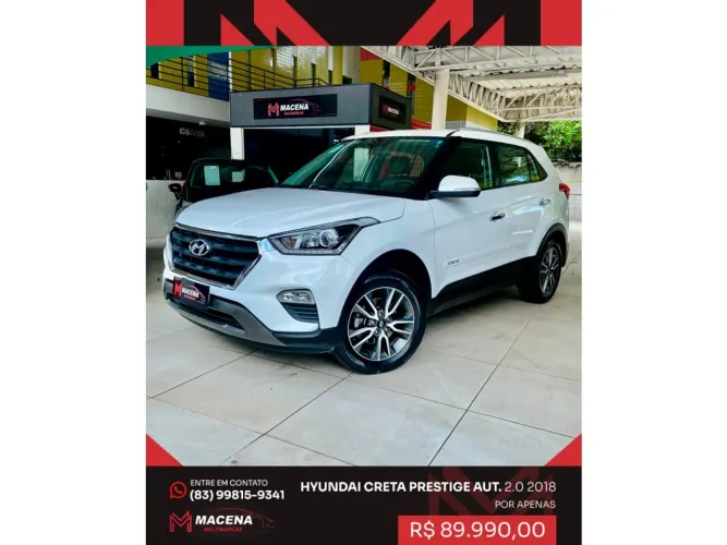 Hyundai Creta Prestige 2.0 16V Flex Aut. 2018