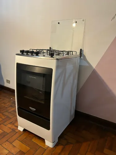  Fogão 4 Bocas Dako Supreme na cor branca