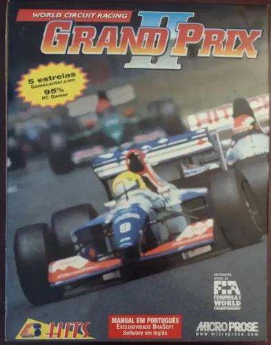 Jogo Grand Prix 2 - Para Pc - MIcroprose - Brasoft - 2000