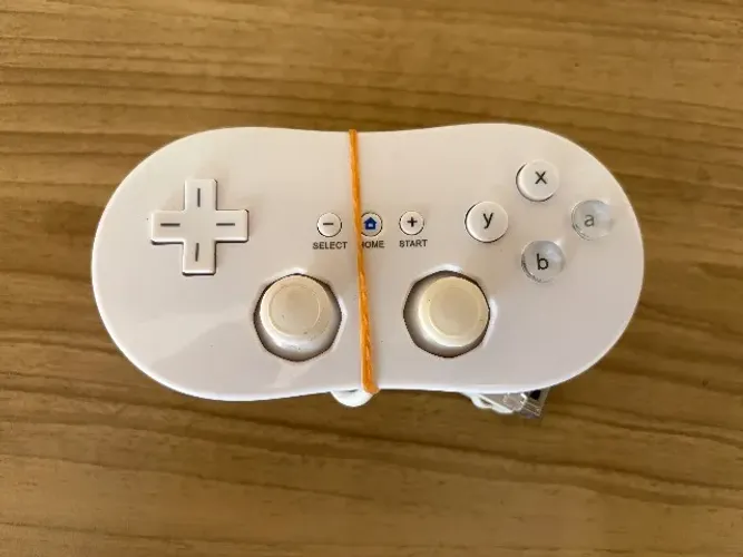 Controle Classic Nintendo Wii Paralelo otima Construção