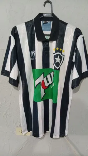 Camisa de futebol botafogo anos 90 vintage