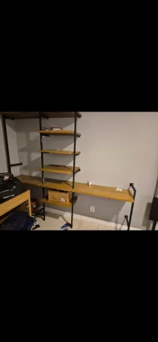 Escrivaninha com Arara imbutida