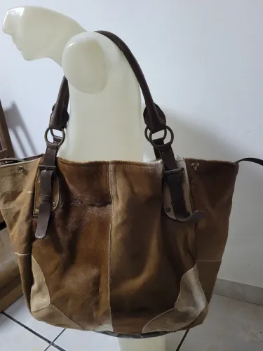 Bolsa couro legítimo!