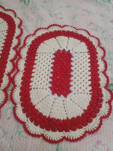 Tapete de crochê