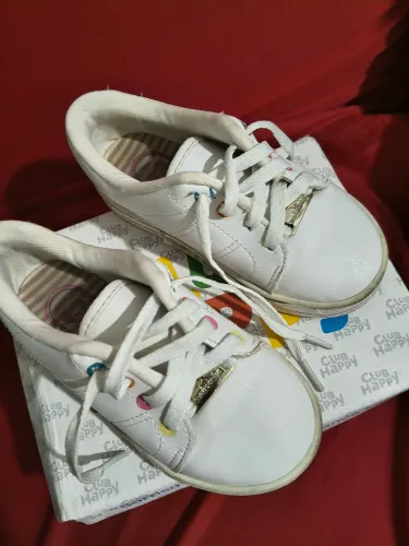 Tênis Molekinha tam. 25 branco