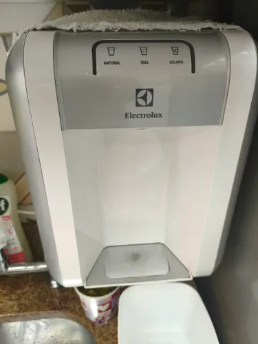 Filtro Electrolux. Filtrando normalmente mas não está gelando.