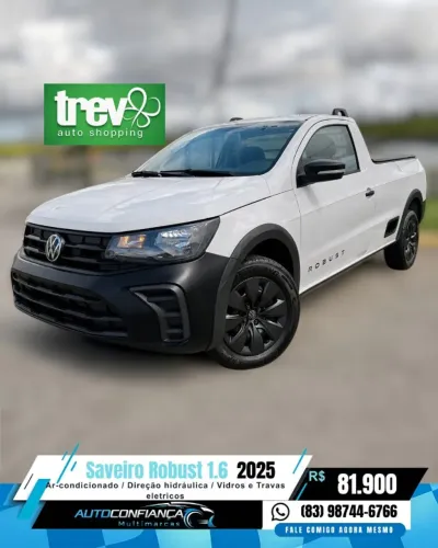 Volkswagen Saveiro Robust 1.6 Total Flex 16V 2025