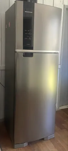 Refrigerador Brastemp inox 400L