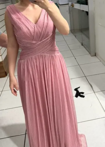 Vestido 38 rose nunca usado