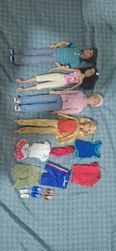Bonecos High School Musical 2 com acessórios 