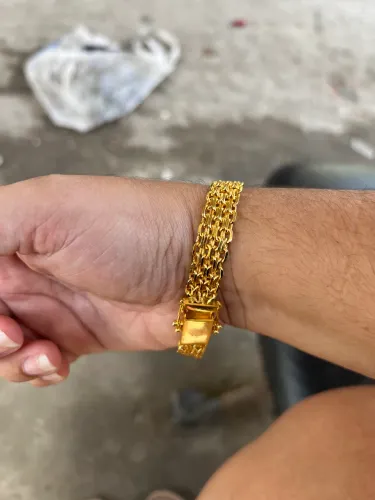 Pulseira bem trabalhada de moeda antiga top