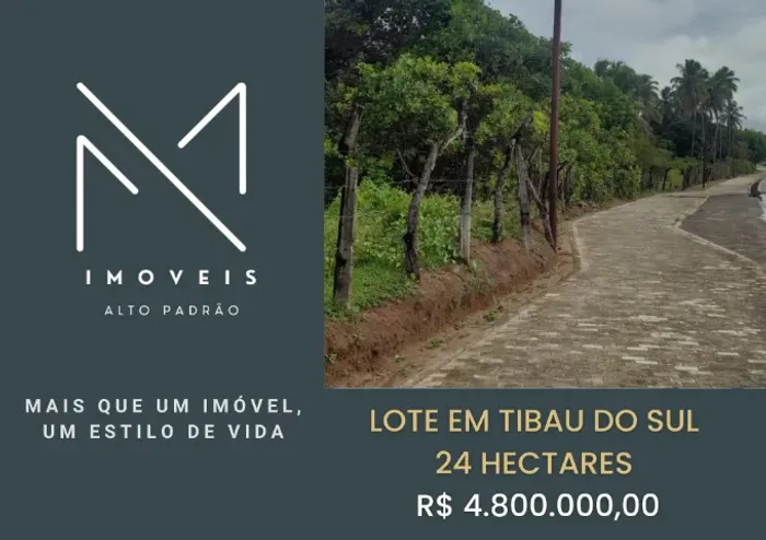 LOTE EM TIBAU DO SUL, MUNICIPIO DE PIAU 24 HECTARES
