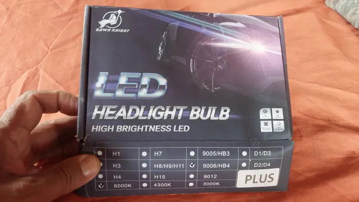 Farol Led Headligt Bulb Led - Novo