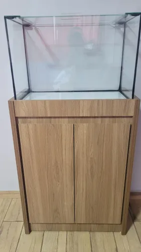 Movel com aquário completo 72L