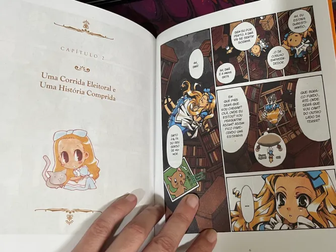 Mangas Alice no país das maravilhas, Domo, samurai x