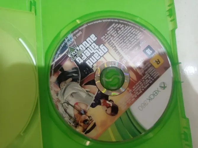 GTA V XBOX 360 ORIGINAL MIDIA FISICA 