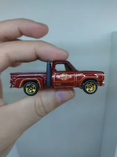 Hotwheels 1978 Dodge Li'l Red Express Truck Vinho Dourado Loose Novo Hot Wheels