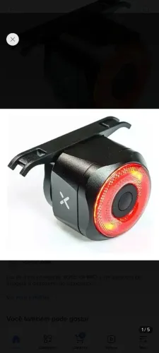 LUZ TRASEIRA BIKE XOSS XR PRO Brake Taillight - Ciclismo