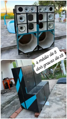 Estrutura de som paredinha