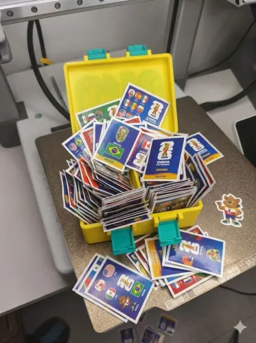 Porta Figurinhas - Copa do Mundo 2026
