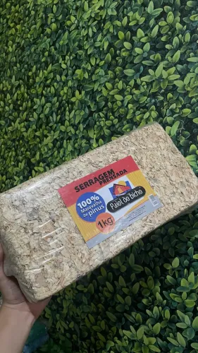 Serragem prensada 