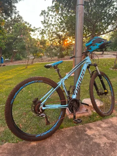 Bike Aro 29 Dropp Aluminum Tam 15 ? 27V Shimano Acera e Freio Hidráulico