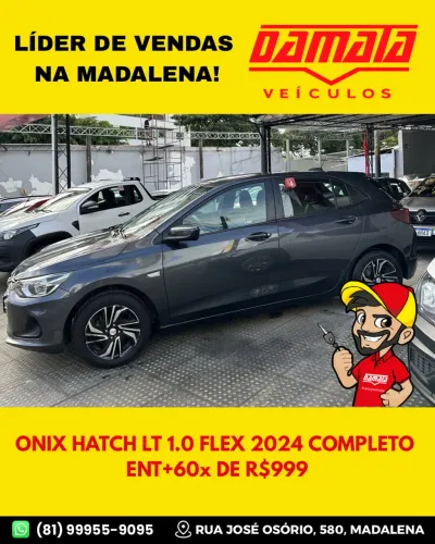 Chevrolet Onix Hatch LT 1.0 12V Flex Mec. 4P 2024